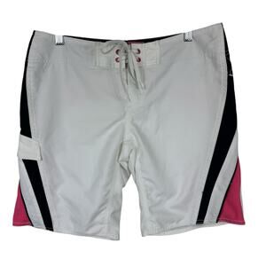 Vans Board Shorts Juniors Women Size 7 Swim Trunks Beach Surfing Activewear Y2K